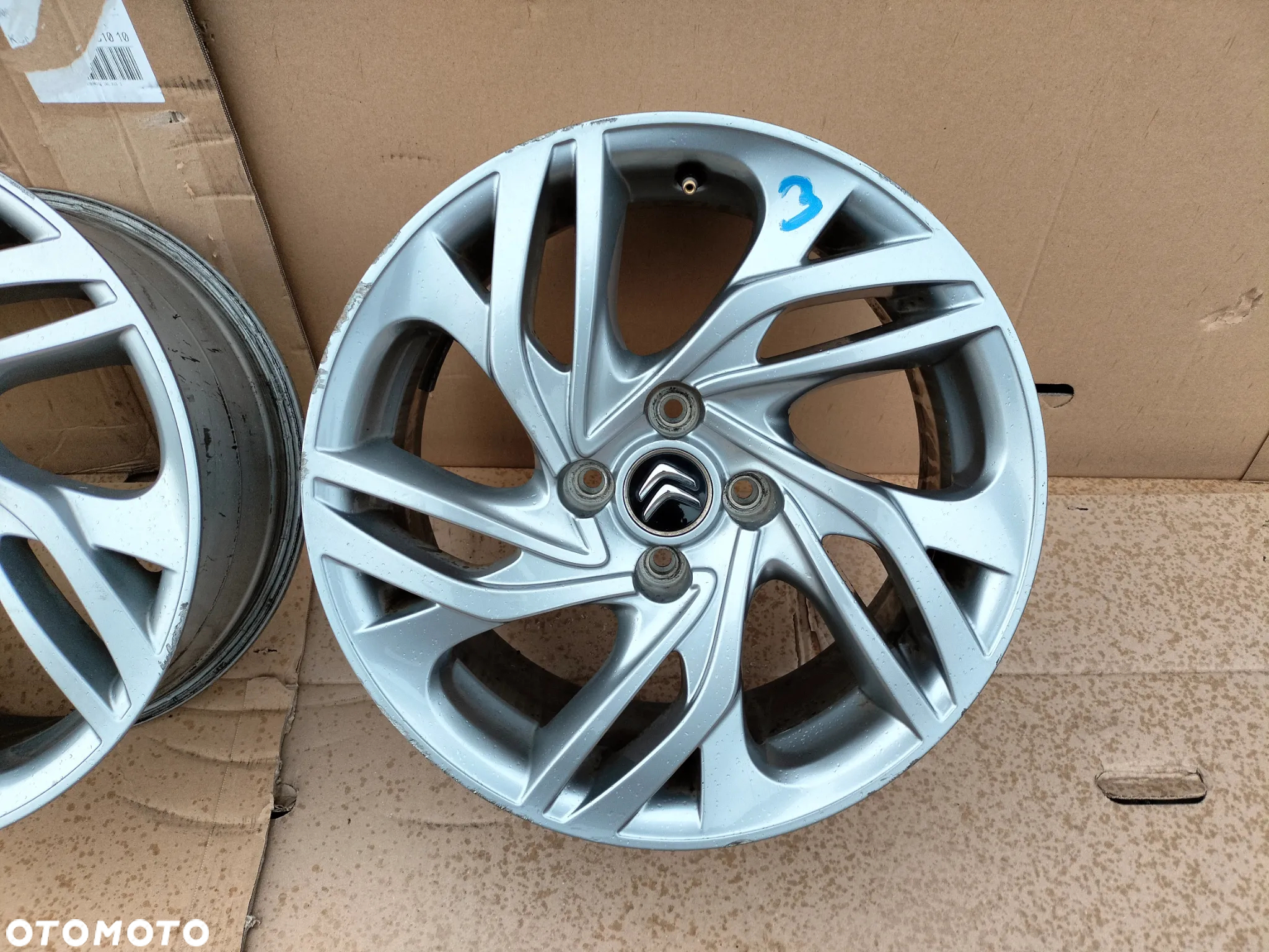 CITROEN C4 II B7 DS4 DS5 17 4X108 FELGA ALUMINIOWA 17 9887802677 - 5