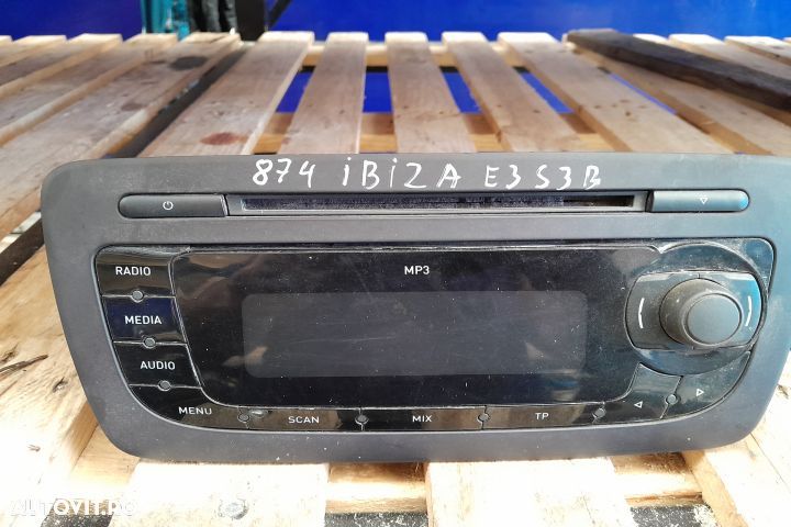 Radio cd 6J0035153 6J0035153 Seat Ibiza 4 6J [2008 - 2012] Hatchback - 2