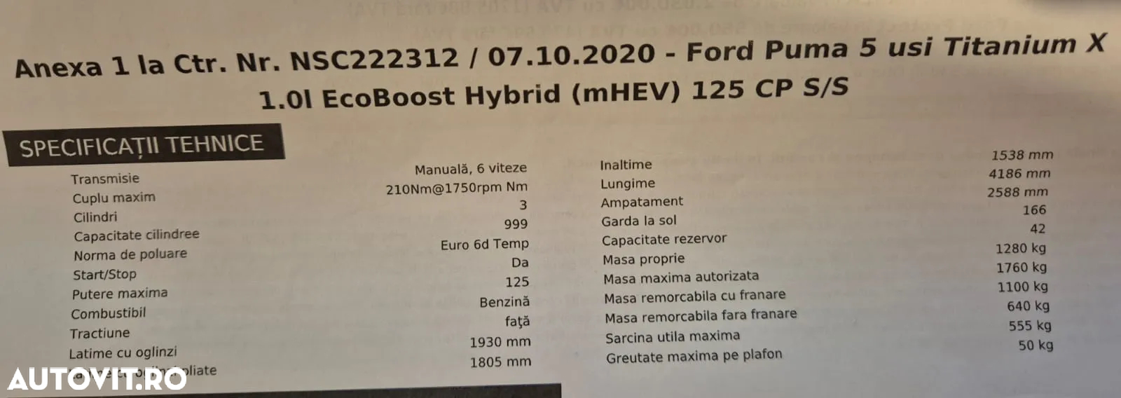 Ford Puma 1.0 EcoBoost MHEV Titanium X - 15
