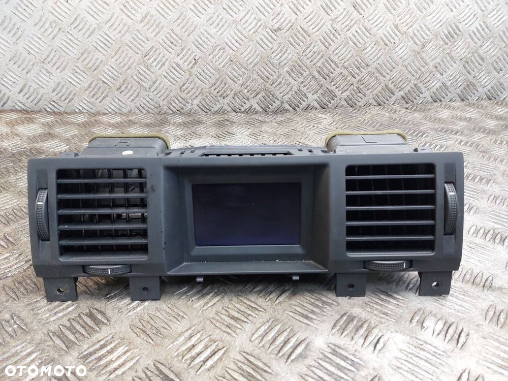 WYŚWIETLACZ + KRATKI NAWIEWU OPEL VECTRA C 13117636 09177133 - 2