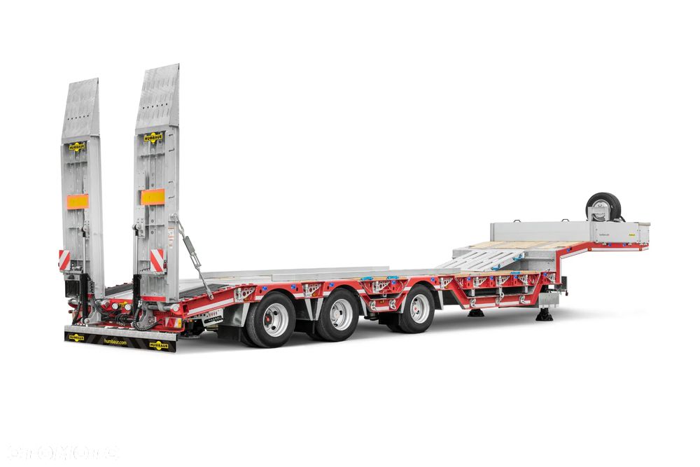 Humbaur Niskopodwozie z zagłębieniami na koła, ocynkowane - 8