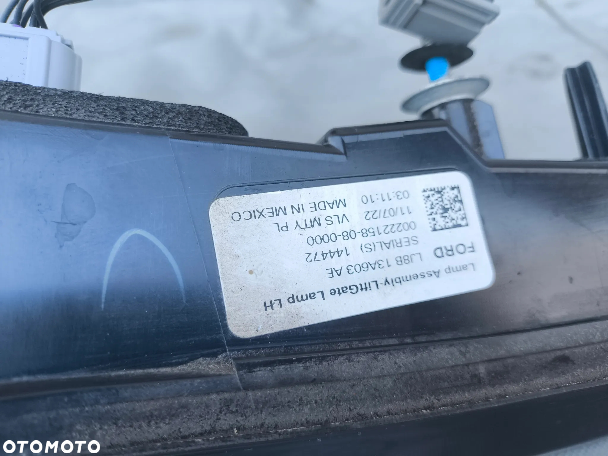 LAMPA TYŁ TYLNA LEWA FORD MUSTANG MACH-E MACH E LJ8B-13A603-A - 3