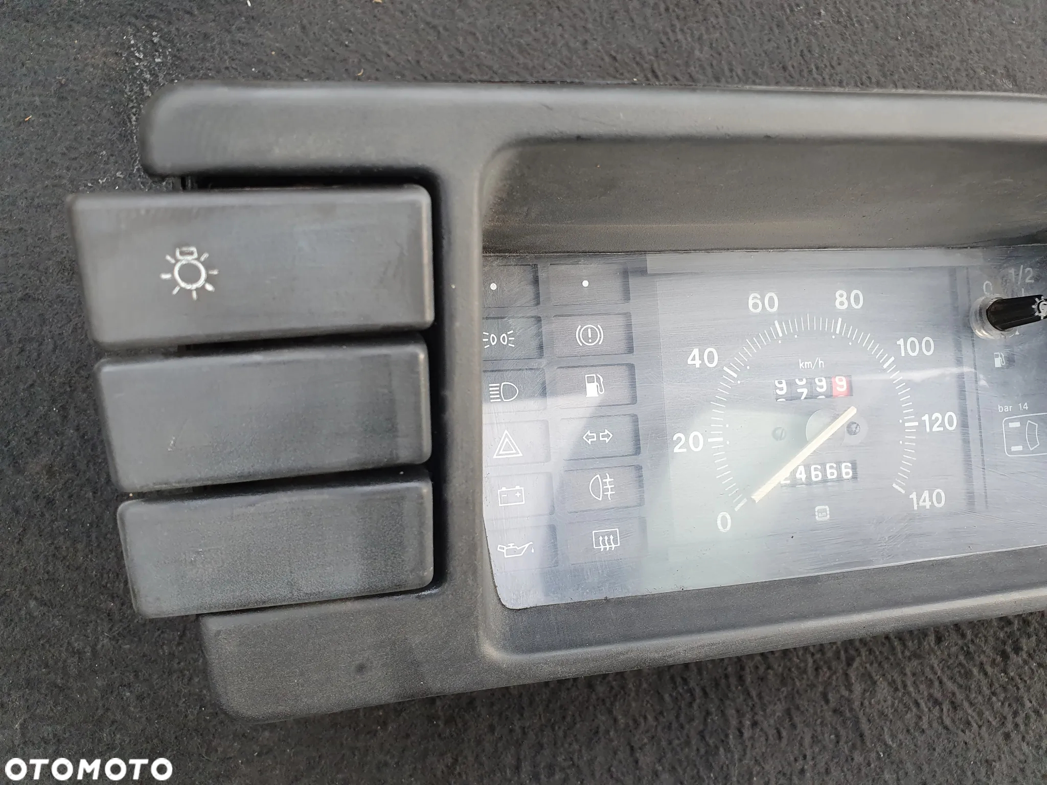 FIAT 126P LICZNIK ZEGARY PRĘDKOŚCIOMIERZ - 2