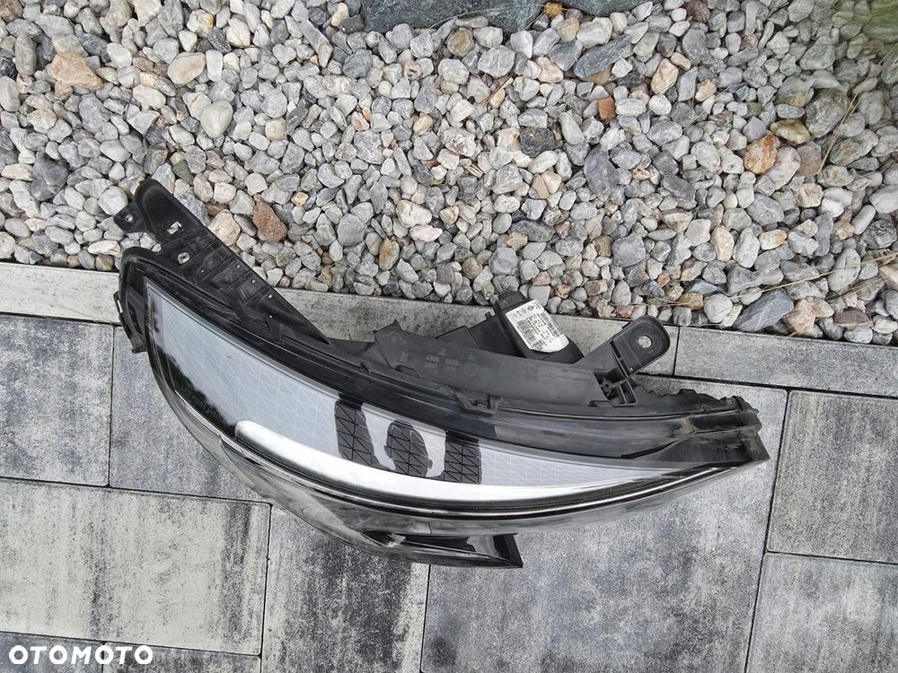 RENAULT CLIO V 5 Kompletna Lampa prawa Full Led 260107933R Długi Led Chrom - 8