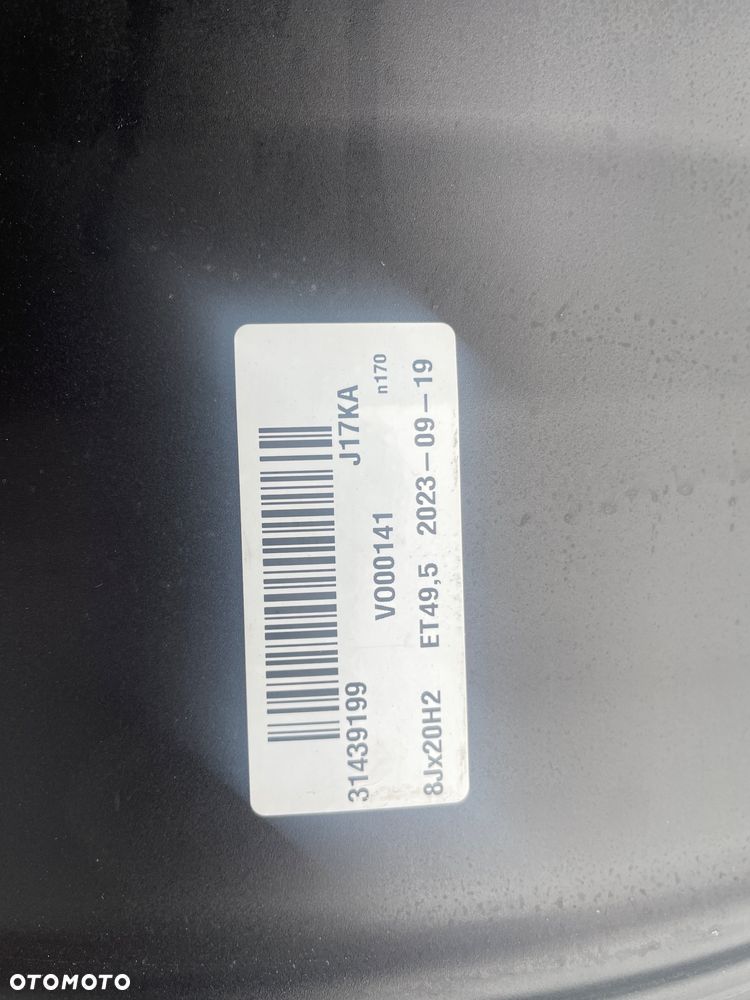 Felga aluminiowa Volvo  31439199 8Jx20 - 8