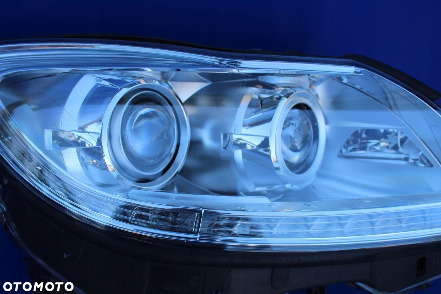 Reflektor prawy lampa prawa Led ILS OE Mercedes W216 C216 Lift Euro - 4