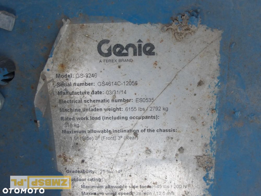 Genie GS3246 - 11