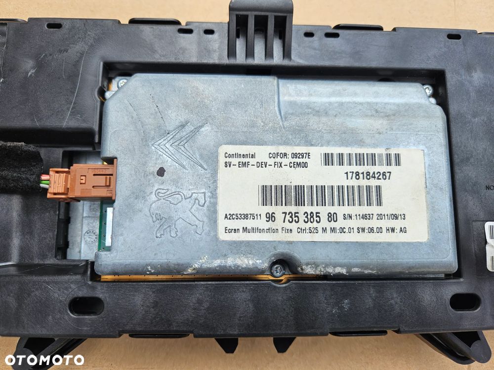 Citroen C4 Picasso I  1.6 VTi zegar licznik 9666704480   9666852780 9673538580 - 5