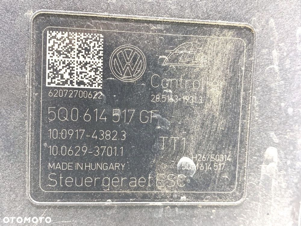 POMPA ABS  SKODA SUPERB III Kombi (3V5) 2015 - 2022 1.4 TSI iV 160 kW [218 KM] Hybryda silnik - 6