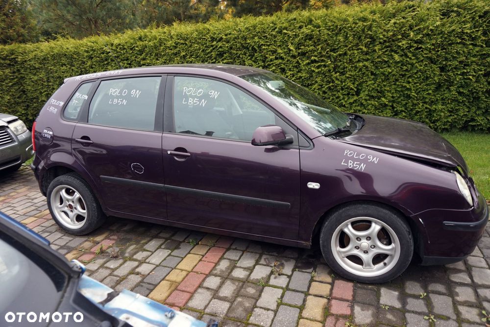 VOLKSWAGEN POLO IV 9N 5D HB 2003 LC3W 1.2 12V AZQ 64KM GEU FIOLETOWY na części - 6