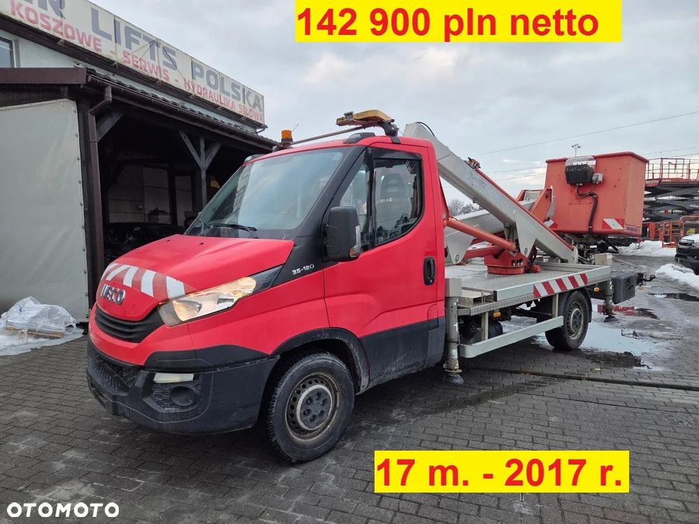 Renault Maxity podnośnik koszowy 26 m 25 m 24 m 22 m 21 m 20 m 18 m - 17