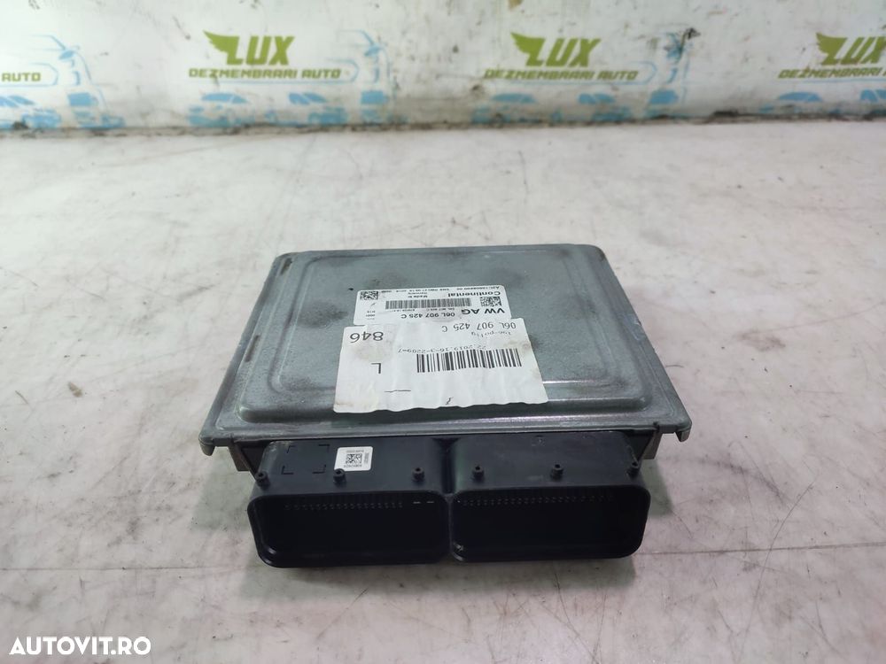 Calculator motor ECU 06L907425C 2.0 DKNA +hybrid Audi A6 C8 [2018 - 2 - 1
