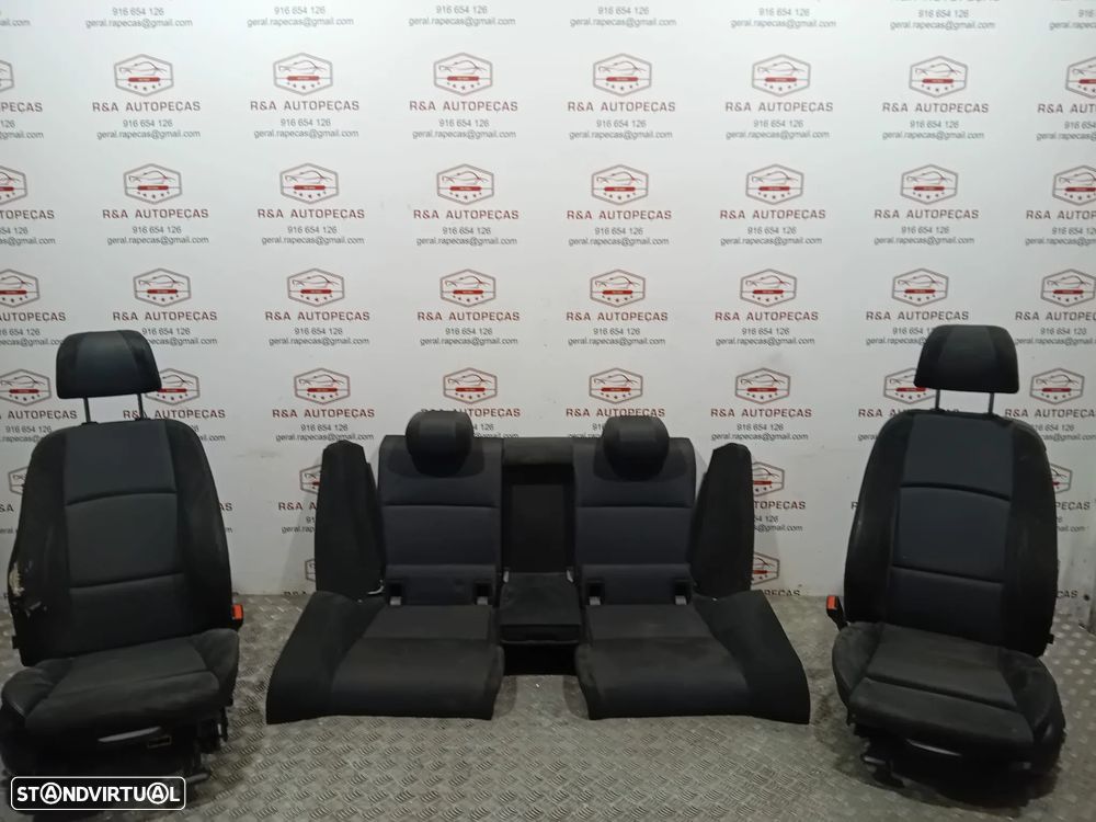 Conjunto de Bancos BMW Série 3 Coupe E92 Pack M em Alcântara Original - 19