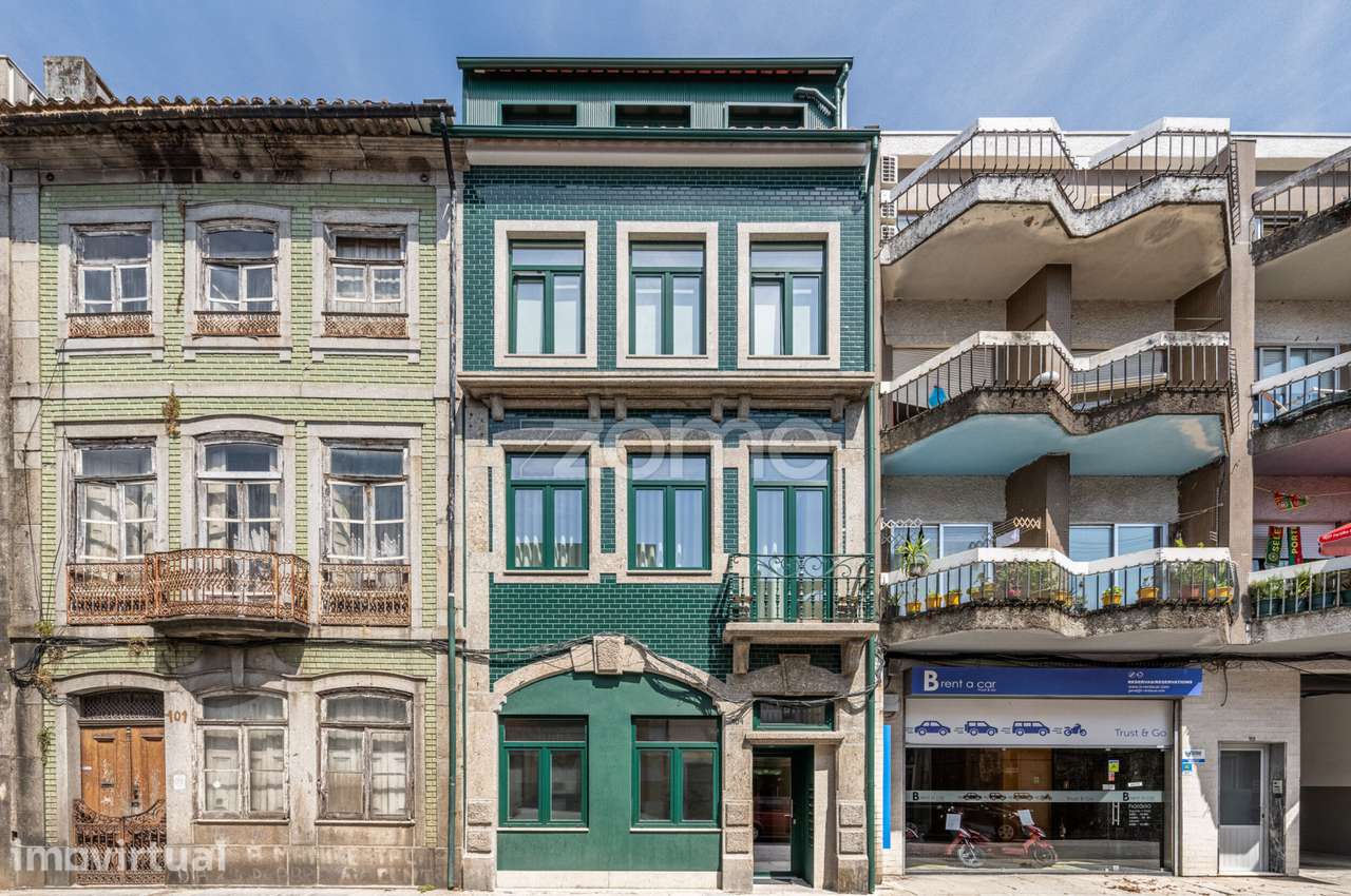 Arrendamento | Duplex T1+1 Novo | Suite | 3 Varandas | Braga Centro - Grande imagem: 2/25