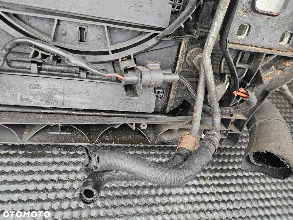 Pas Przedni Wzmocnienie Czołowe Belka Zderzaka Chłodnice Intercooler Wentylator 1.8 2.0 TFSI 2.0 TDI AUDI A4 B8 - 32