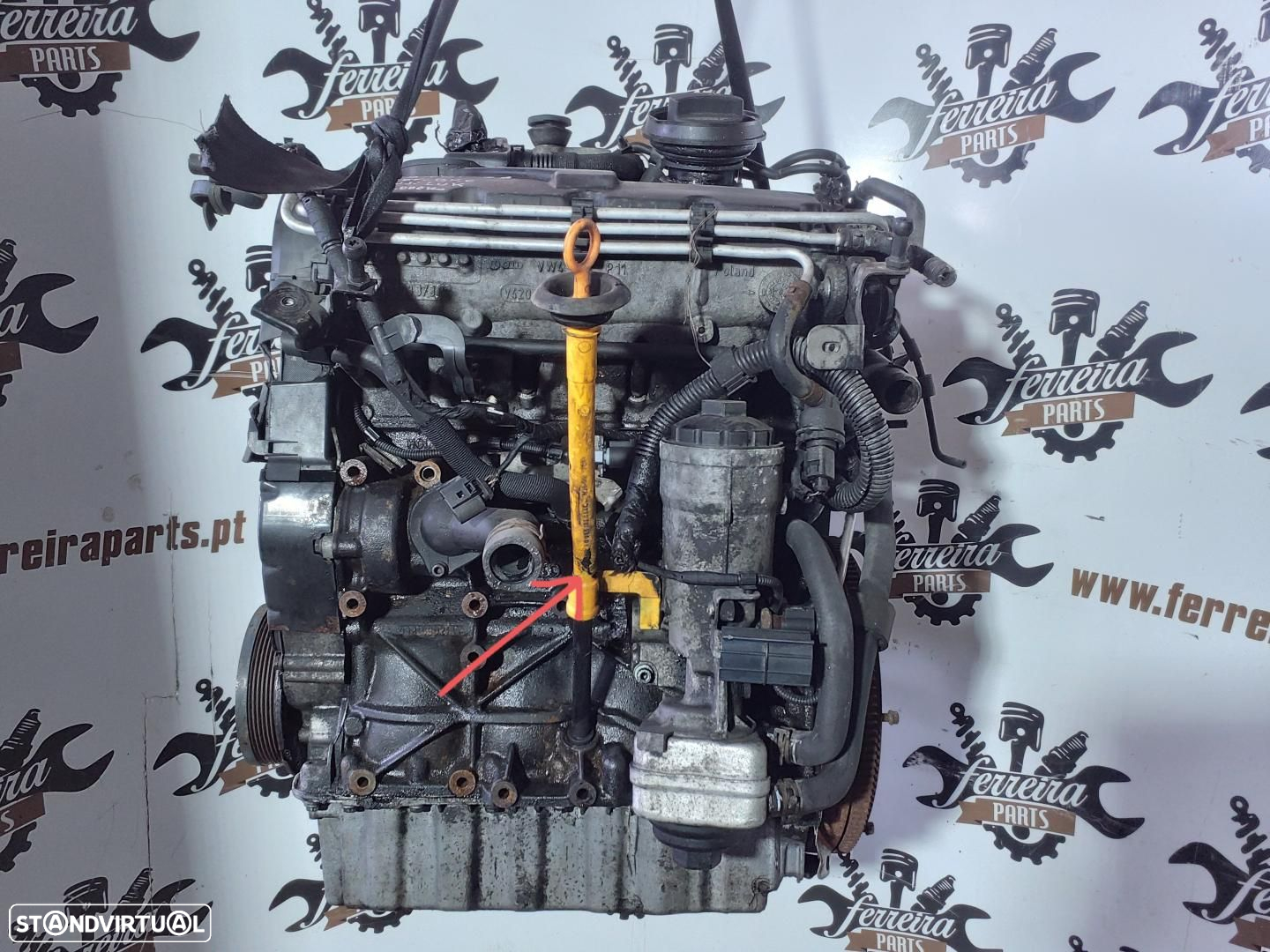 Motor VW PASSAT (3B3) 1.9TDI Ref: BKC - 2