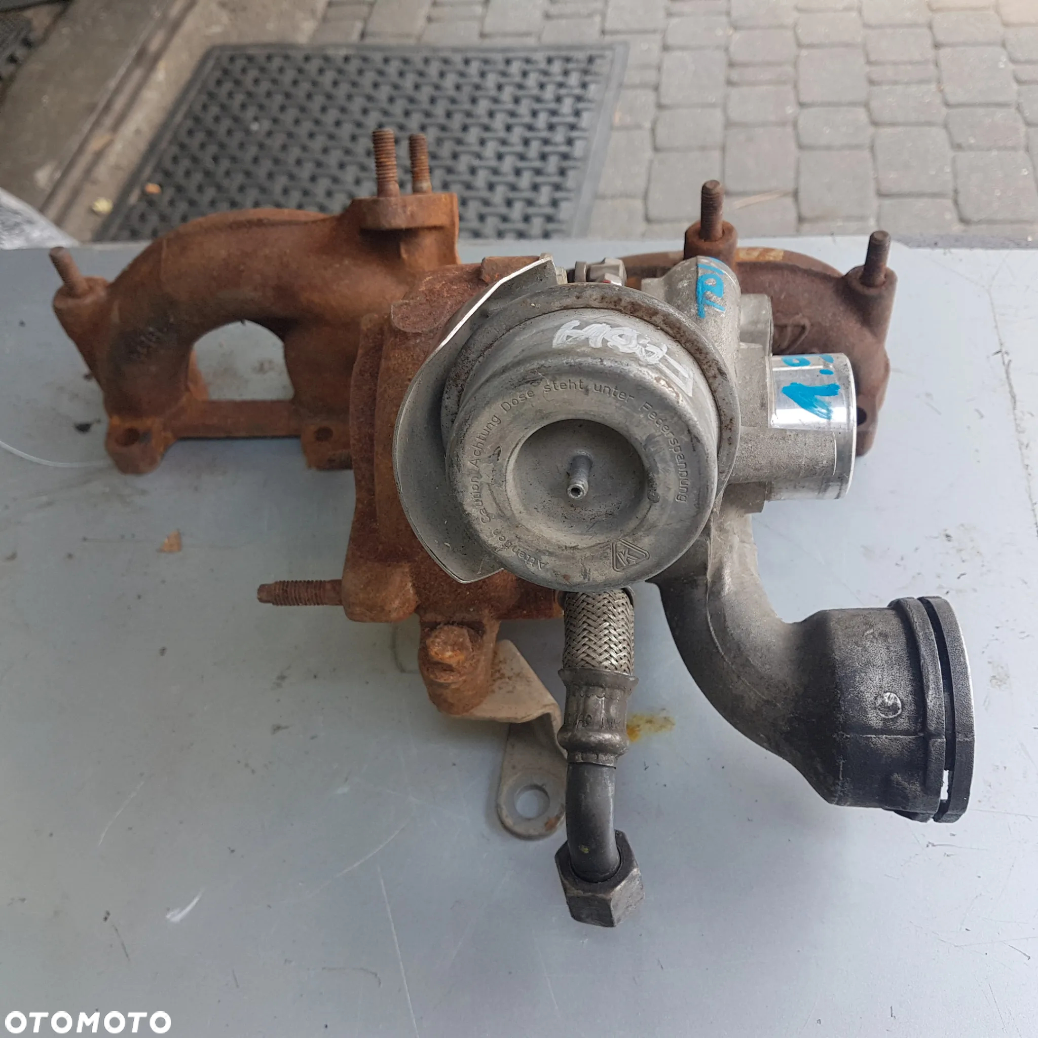 turbina turbosprężarka turbo fabia romster ibiza cordoba passat b5 polo 9n audia a2 a3 caddy  golf IV 1.4 1.9 tdi 100km - 7