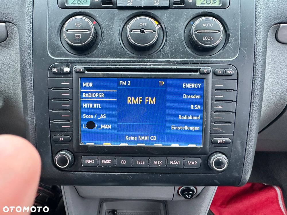 TOURAN 1 GOLF V JETTA RADIO NAWIGACJA Z KODEM - 1