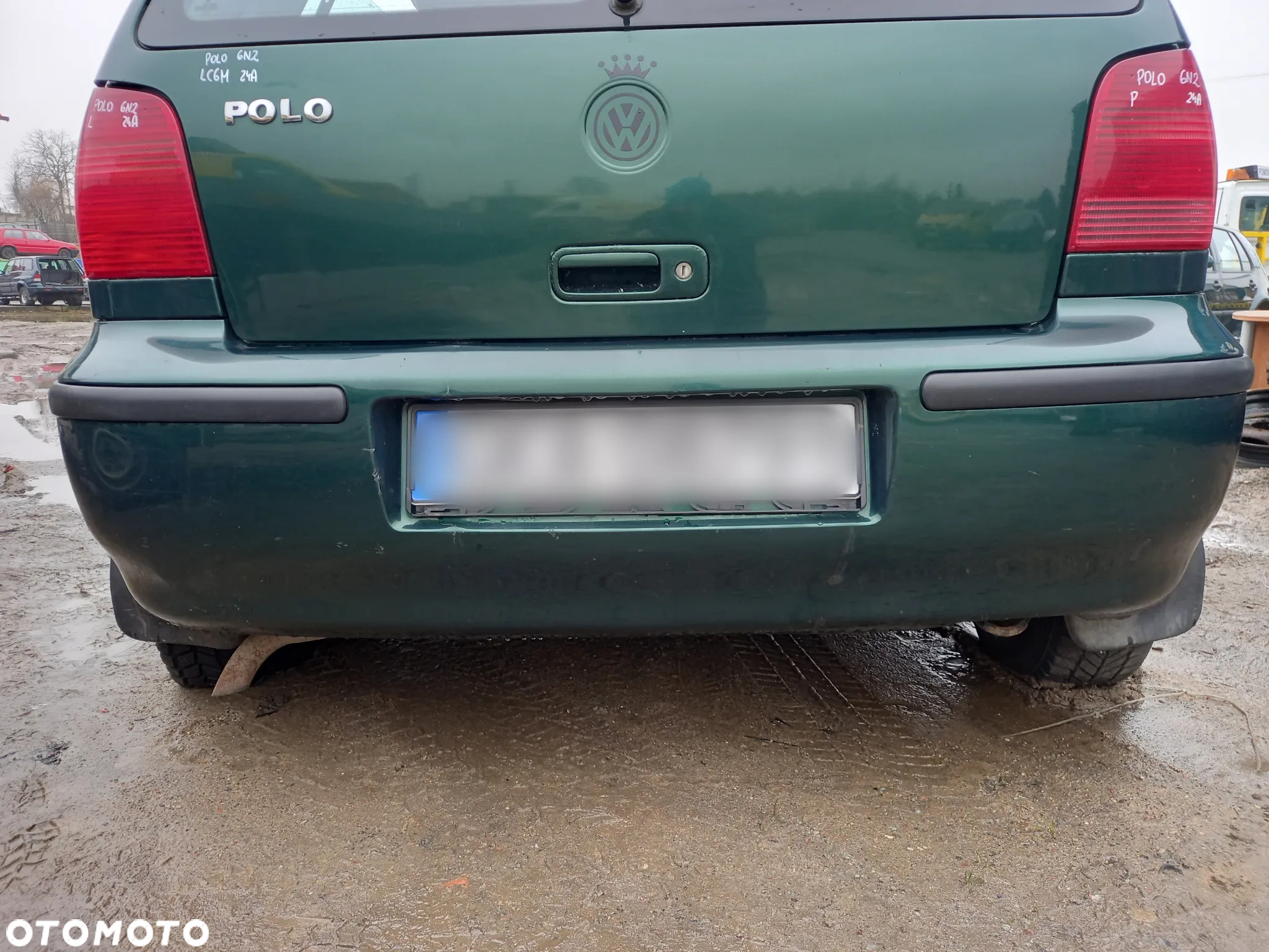 VW POLO III LIFT 6N2 KLAPA BAGAŻNIKA LC6M - 10
