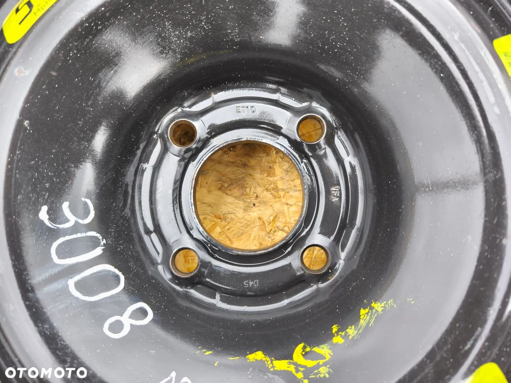 KOŁO DOJAZDOWE ZAPASOWE PEUGEOT 3008 I CITROEN C4 PICASSO 16 CALI 4X108 - 3