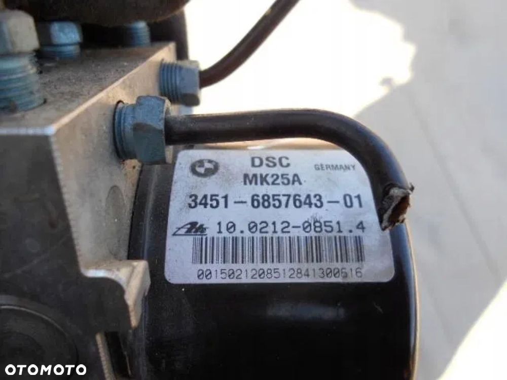 BMW X3 F25 3.0 D X DRIVE POMPA ABS 6857643-01 - 2