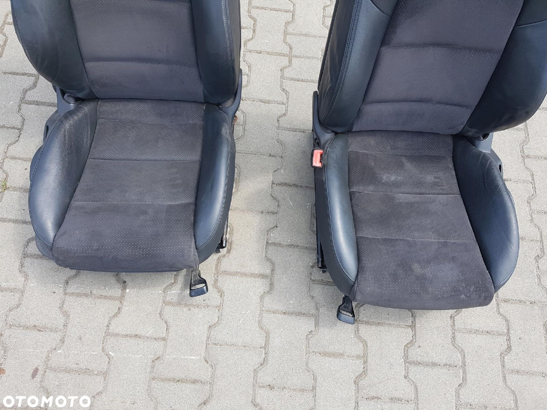 AUDI A3 8P 04-12r S-LINE FOTELE PÓŁSKÓRY KANAPA 3D - 4