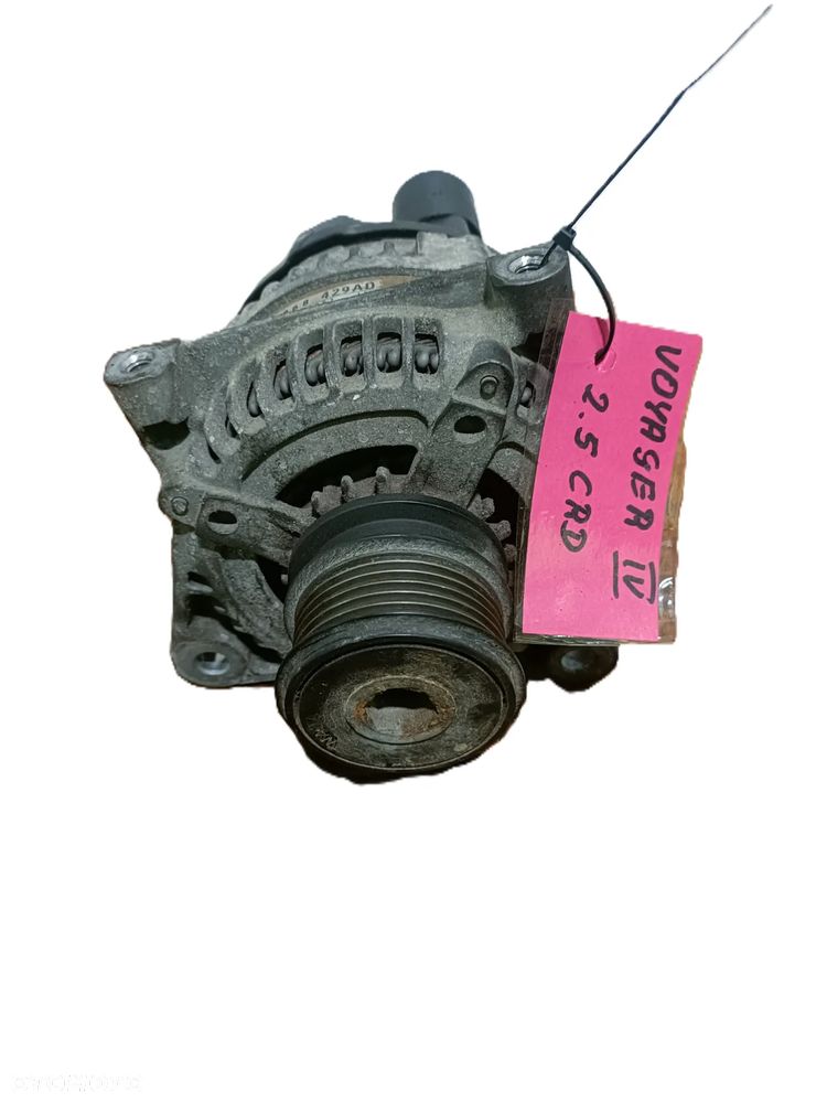 CHRYSLER VOYAGER IV 00-07 r. 2,5 CRD ALTERNATOR 04868429AD + - 1