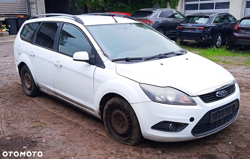 Na części Ford Focus MK2 Lift 1.8 TDCI kombi lakier Frozen White silnik skrzynia maska klapa drzwi zderzak - 3