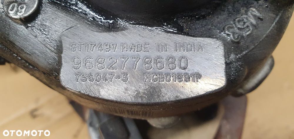 Turbina turbosprężarka Citroen C5 III 2.0 HDI 9682778680 - 9
