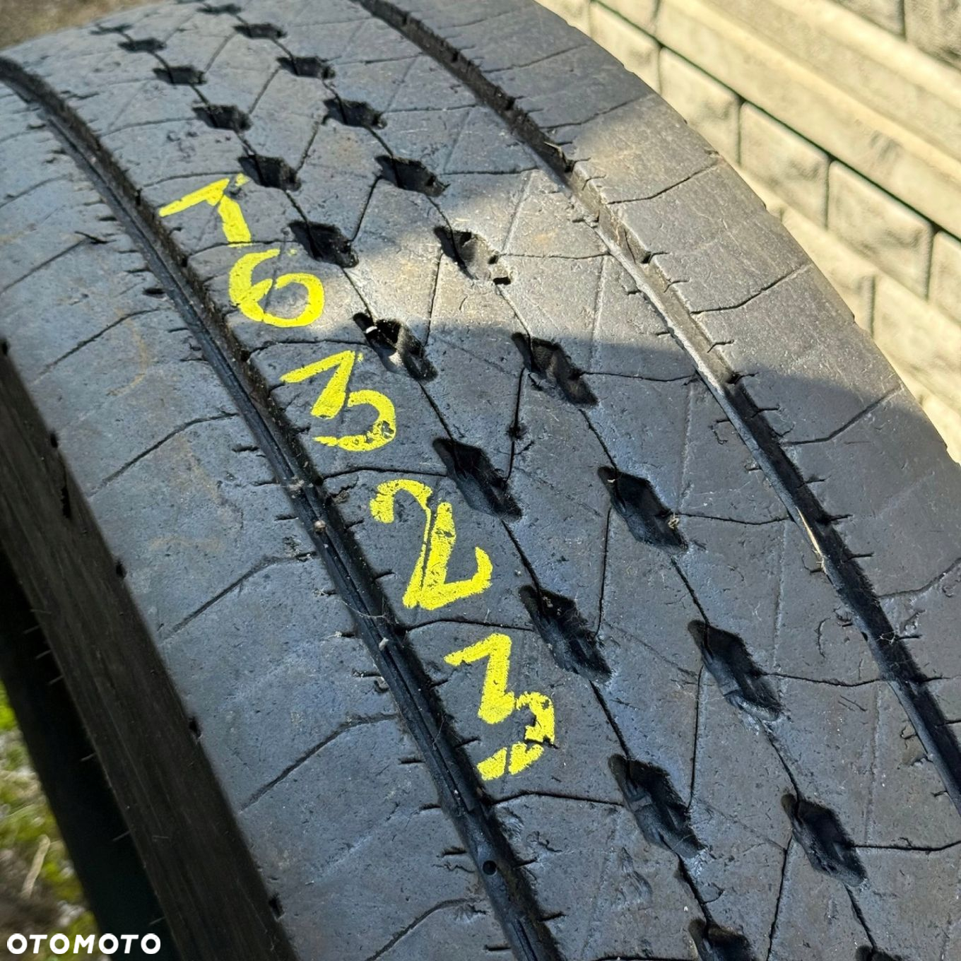 315/80R22.5 GOODYEAR KMAX S GEN-2 13mm 2023r PRZÓD CIĘŻAROWA UŻYWANE T6323 - 2