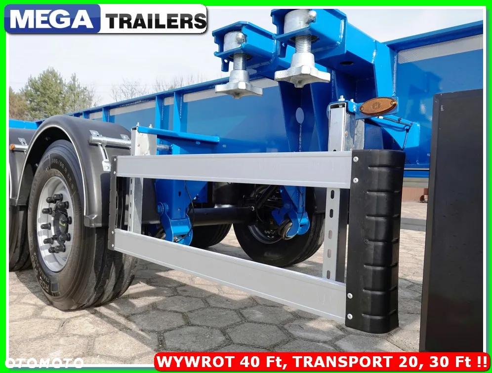 Mega 65 m³ wywrotka na kontener 40 Ft / do 44,0 T DMC zestawu !!! - 24