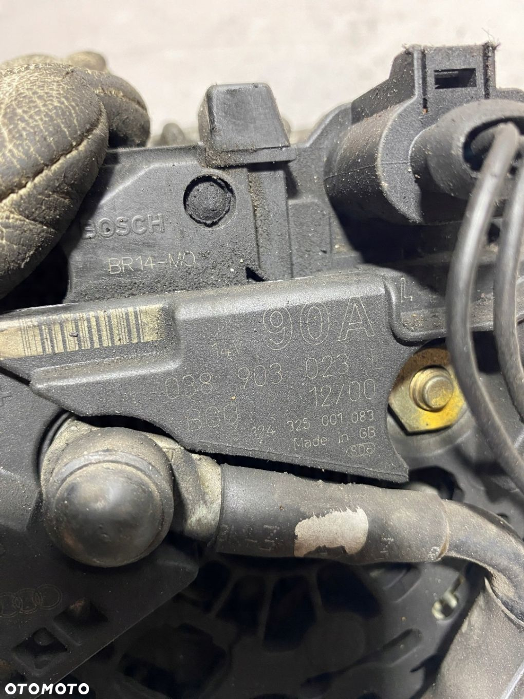ALTERNATOR VW POLO 9N FABIA II GOLF IV 1.9 TDI 90A 038903023L - 2