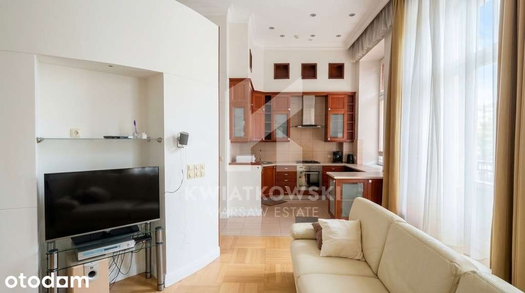 Kamienica | 2 pokoje | 58 m² | Aleje Ujazdowskie