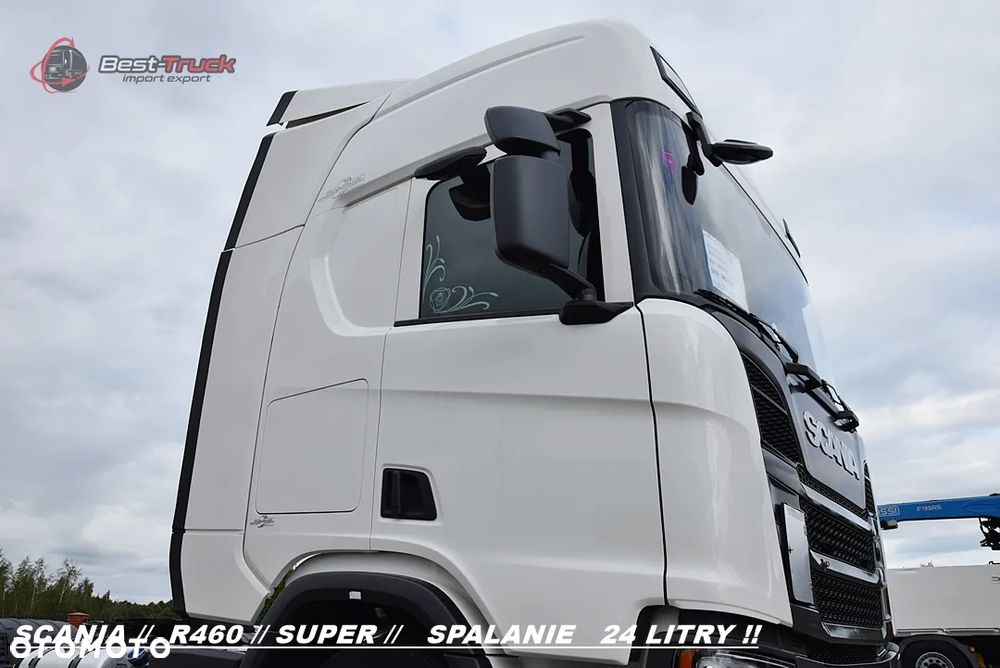Scania 460R / SUPER /  LED LAMPY / KLIMA POSTOJOWA  /  RAMA STANDARD - 12
