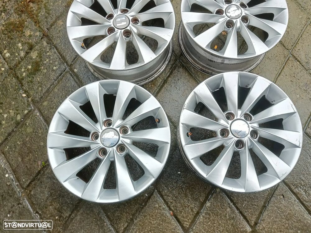 4 jantes 16  SEAT/ VW furação 5x112 - 2