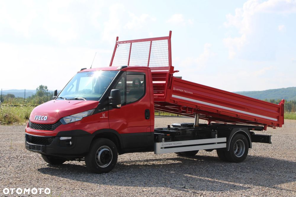 Iveco Daily 72C18 72C21 Nowy 3-stronny WYWROT Kiper Wywrotka Blokada Mostu PTO 70C 65C 50C 35C - 6