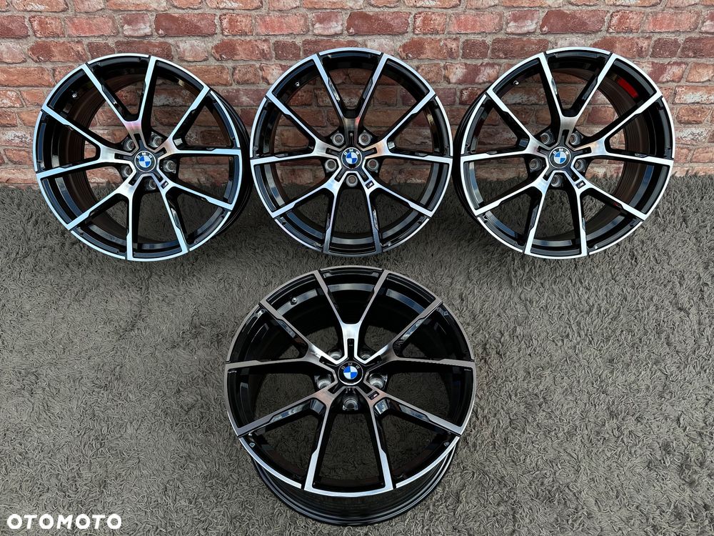 Alufelgi 5x120 19 felgi do BMW 8.5j ET26 seria 3 5 F10 E46 E90 F30 F32 F34 F01 F12 Z4 E60 xDrive jak M pakiet Styling Carbonado Solid Japan Racing - 1