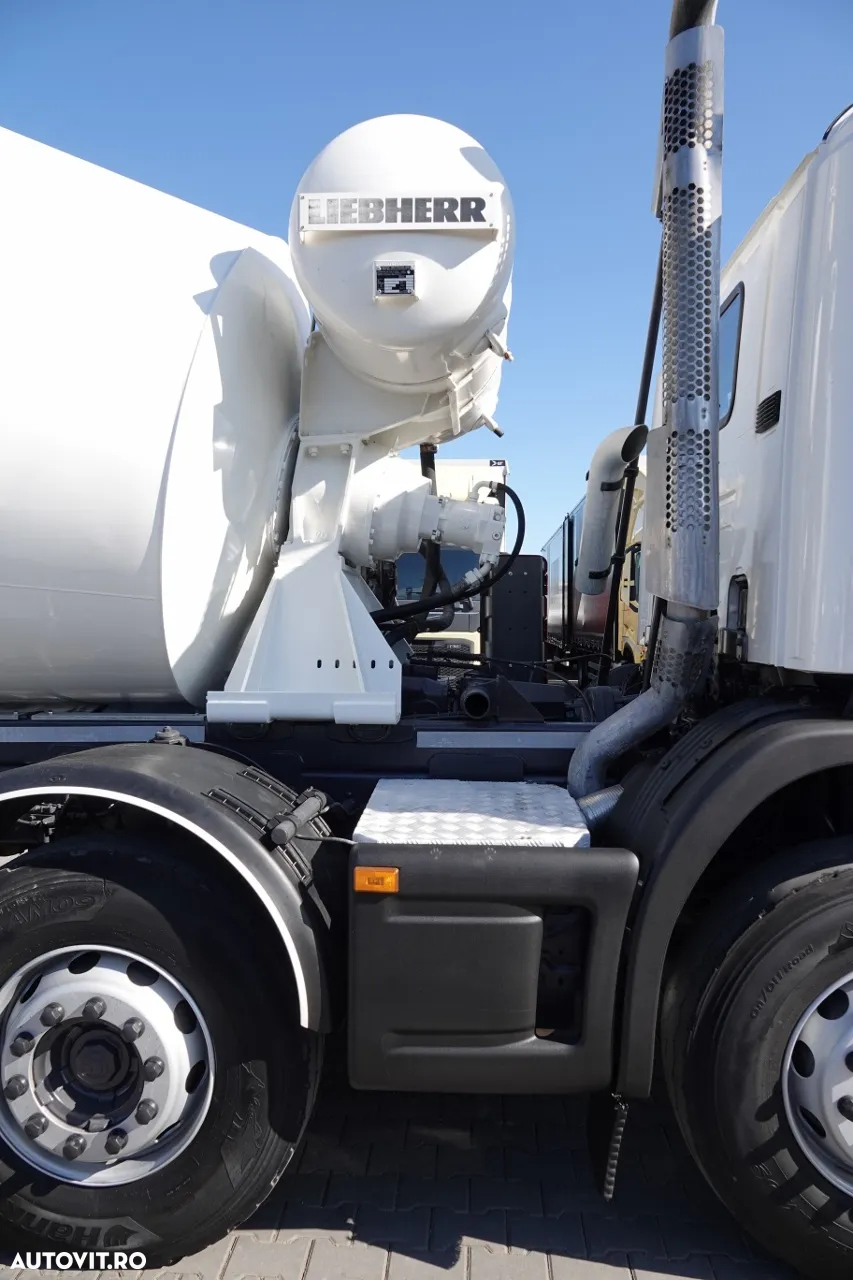 Scania P 360 / 8x4 / BETONATOR / PEAR / LIEBHERR / 9mc / MANUAL - 14