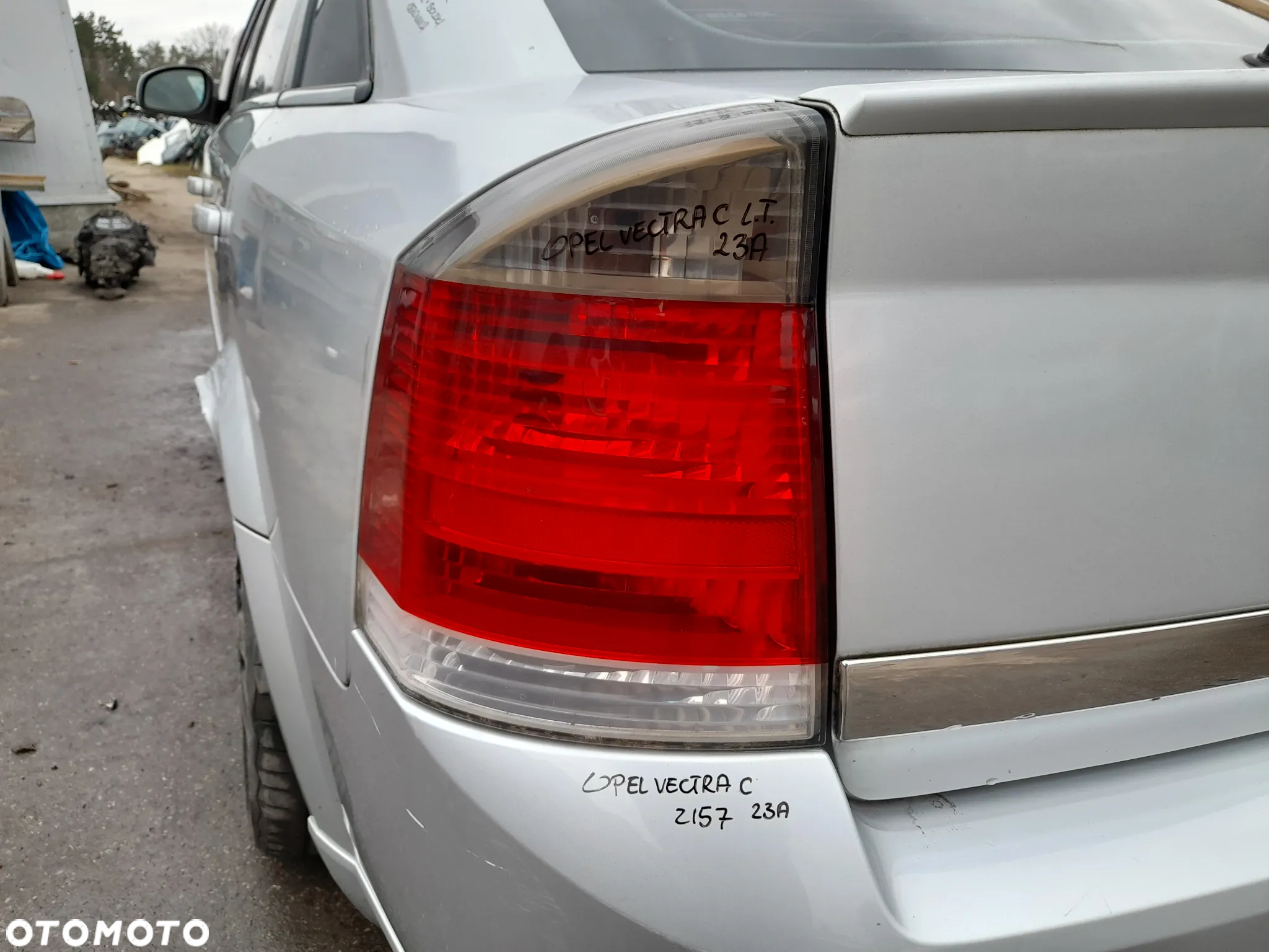 OPEL VECTRA C LIFT LAMPA LEWY TYŁ LEWA TYLNA - 10