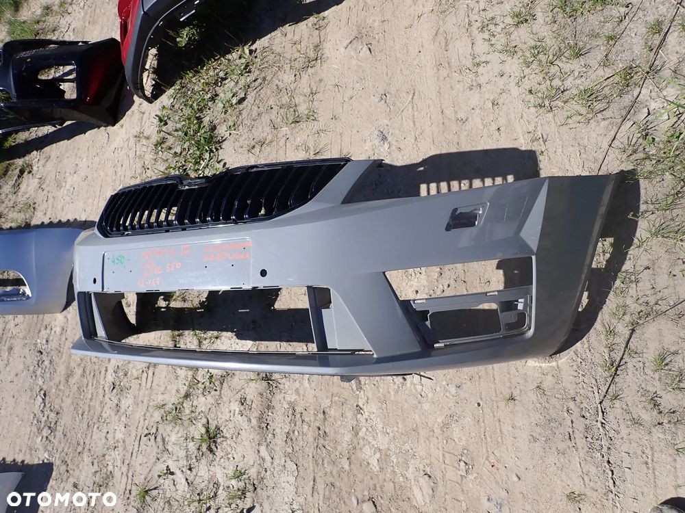 SKODA OCTAVIA III VRS 2X PDC 5EO 12-17 ZDERZAK PRZÓD - 1