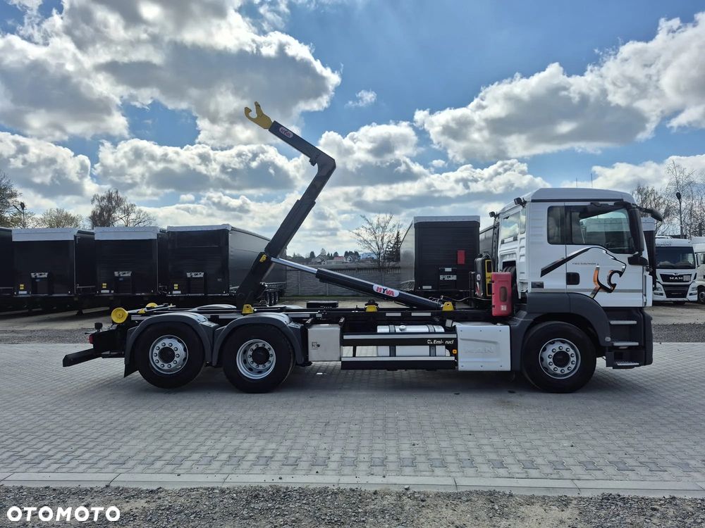 MAN TGS 26.460 / HAKOWIEC/ HYVA / OŚ SKRETKA - 12