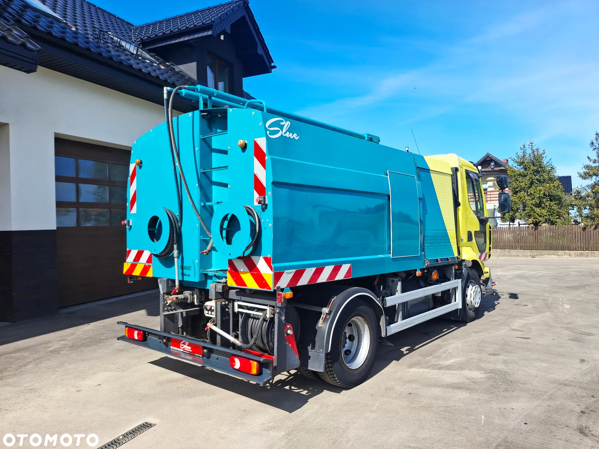Renault Midlum 220 Polewaczka Myjka Karcher Mycie Ulic Myjka Drogowa Podlewanie Mycie Ciśnieniowe Cysterna 2012r 1782 MTH Hydrostat - 5