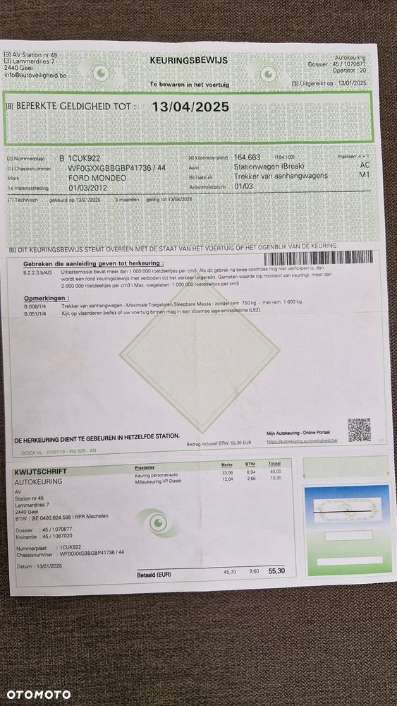 Ford Mondeo 1.6 TDCi ECOnetic Start-Stopp Trend - 30
