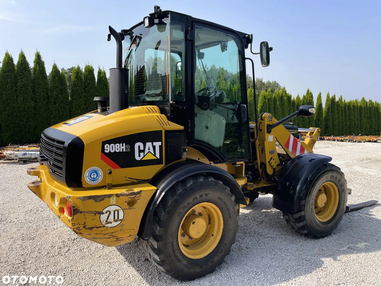 Caterpillar CAT 908H2 908 / PIĘKNA / 2014 ROK / 5334 MTH / ZADBANA / Z NIEMIEC / W CAŁOŚCI ORYGINAŁ / BEZ DPF I ADBLUE / 906 907 M 506 509 L30 L35 - 7