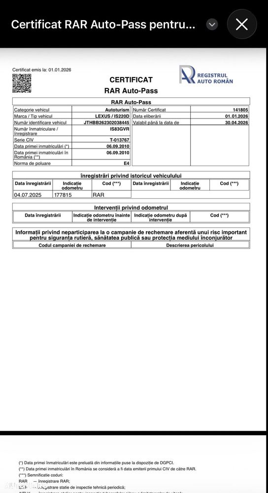 Lexus Seria IS 220d Luxury Line - 20