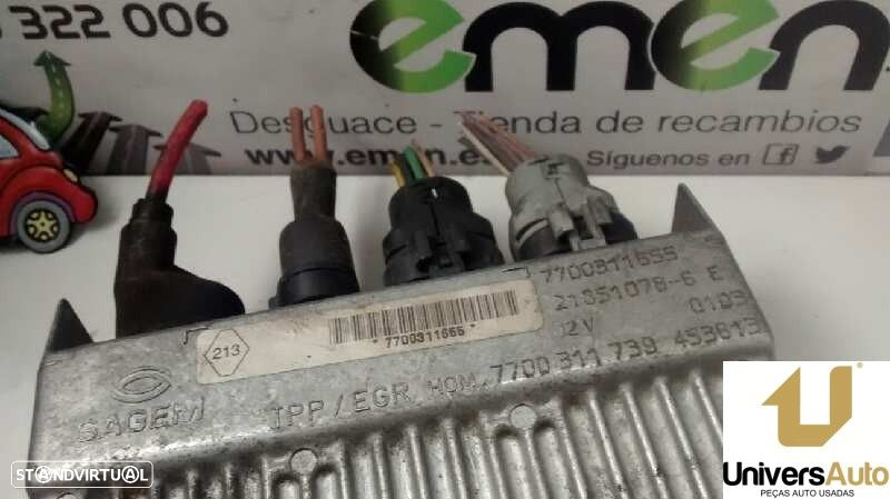 CENTRALINA MOTOR UCE OPEL MOVANO FURGÃO 1998 -HOM77003117387700311655 - 3