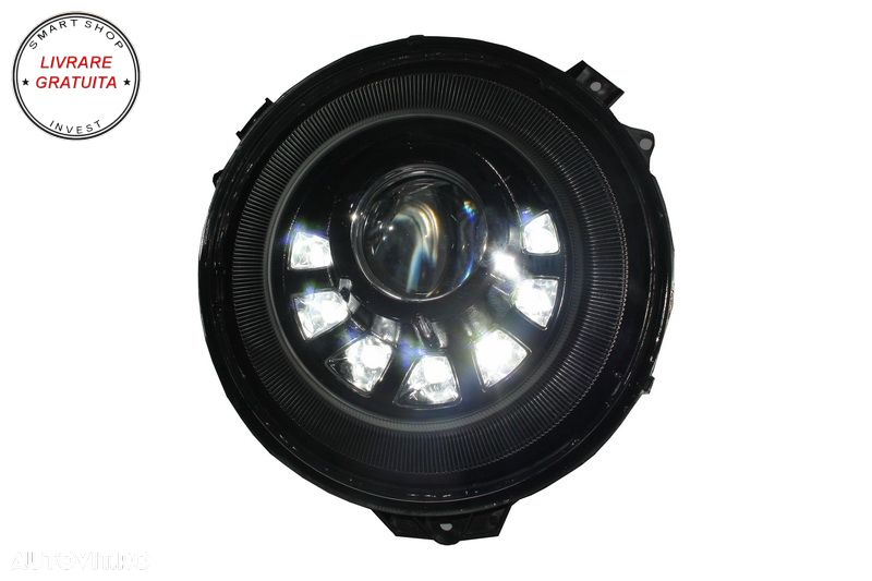Faruri Bi-Xenon LED Mercedes G-Class W463 (2005-2017) M Square Look- livrare gratuita - 4