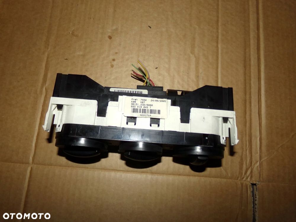 panel klimatyzacji 6q0819045t vw polo iv 06r - 2