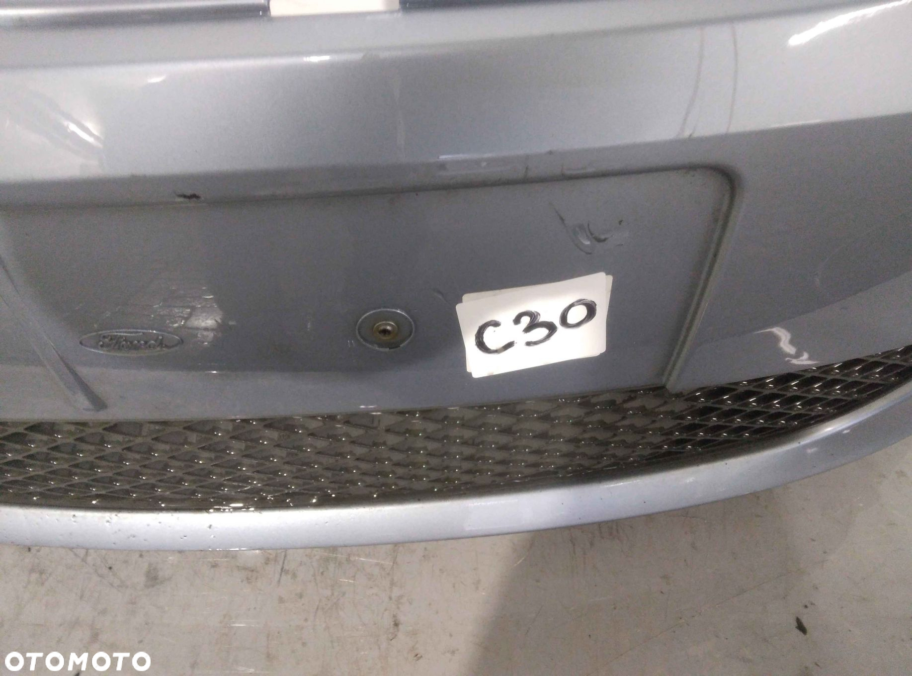 ^ ZDERZAK PRZÓD PRZEDNI DO FORD FIESTA MK6 VI LIFT FL J4 BŁĘKITNY HALOGENY - 4