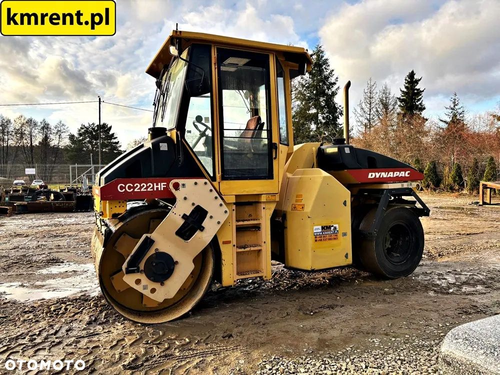Dynapac CC222CHF WALEC GUMA-STAL 2006R. | BOMAG BW 90 BW 174 151 180 BW 28 CAT CB 535 HAMM DV 90 GRW 15 HD 140 DV 80 70 - 16